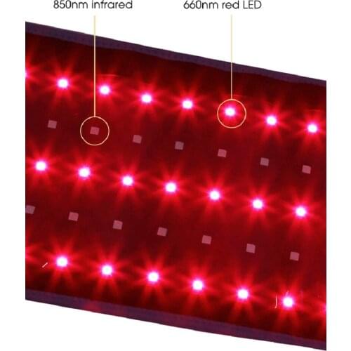 Led Red Slimming Therapy Belt Fat Burning Lamp 635nm 850nm for pain relief and weight loss