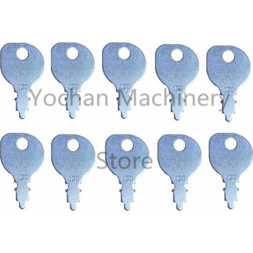 10 Pcs 430 Key For John Deere Honda Indak Kubota Murray MTD Polaris Scag Sears