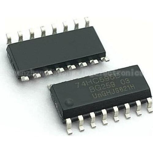 10pcs New 74HC595D SOP-16 74HC595 SN74HC595D Logic chip register IC