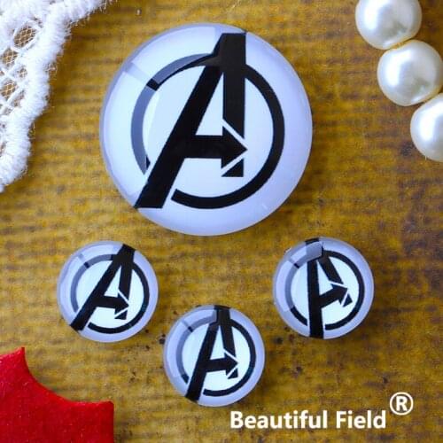 12mm 25mm 14mm 16mm 18mm 20mm Photo Glass Cabochons Round Cameo Set Handmade Settings Stone Magic ZB3002