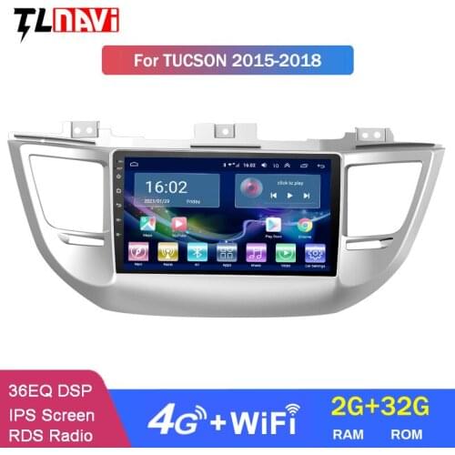 4G LTE 2G RAM 9 Inch Android 10 For Hyundai Tucson 2015-2018 Auto Vehicle Car Multimedia GPS Navigation System