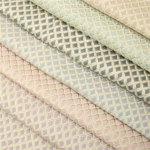 CF1135 light color series Japanese and Korean idyllic geometric texture fashion INS handmade custom clothing fabric DIY material