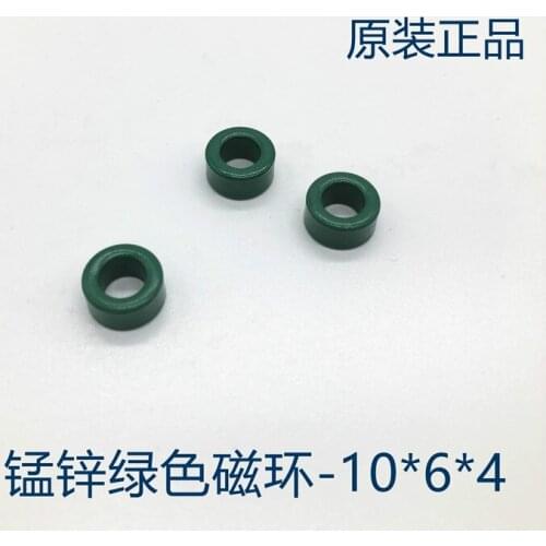 Manganese-zinc Green Ferrite Ring 10*6*4mm Anti-interference Core Ring PC40/R5K