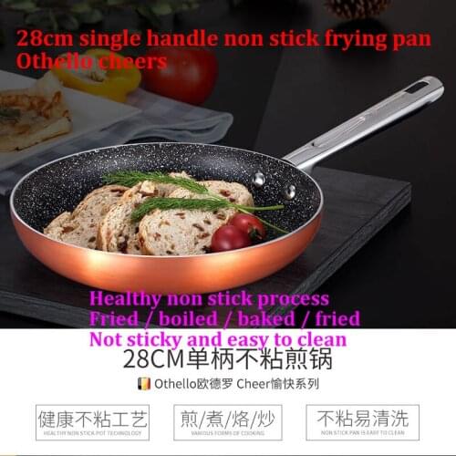 Mini Non-stick Cookware Roasting Pans Fried Eggs Saucepan Small Frying Pan Flat