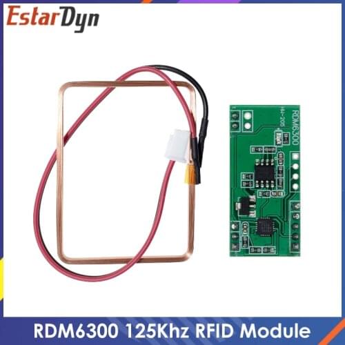 1pcs 125Khz RFID Reader Module RDM6300 UART Output Access Control System