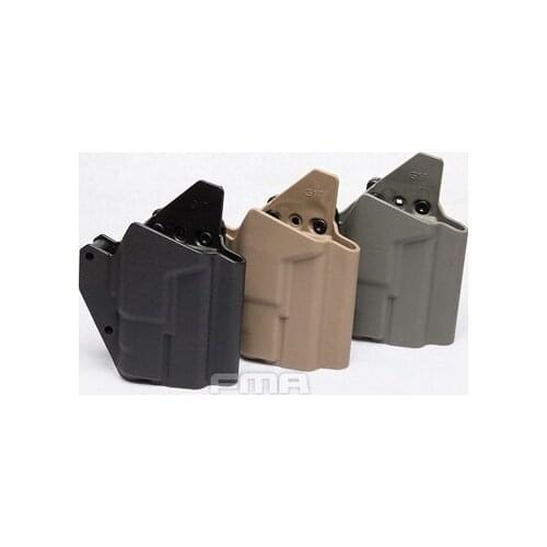 NEW FMA Tactical Waist Quick Holster G17L/G19 and X300 lamps WITH SF Light-Bearing Holster BK/DE/FG TB1327