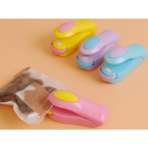 Bag Clip Mini Portable Food Clip Heat Sealing Machine Sealer Home Snack Bag Sealer Kitchen Utensils Gadget Item Kitchen Tools
