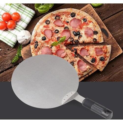 Stainless Steel Pizza Cutter Plastic Handle Baking Multifunctional Roller Pizza Cake Lifter Transfer Tray Kitchen Baking Tools