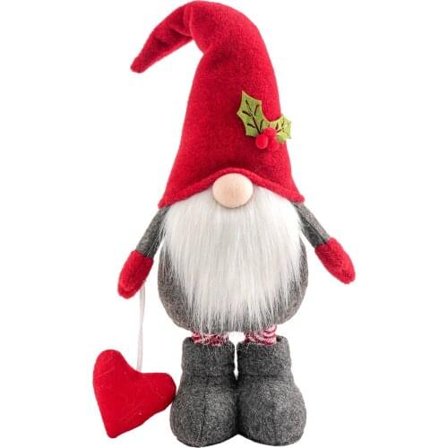 Christmas Gnome Decoration Handmade Tomte Santa Plush Doll Christmas Decorations Home Decor