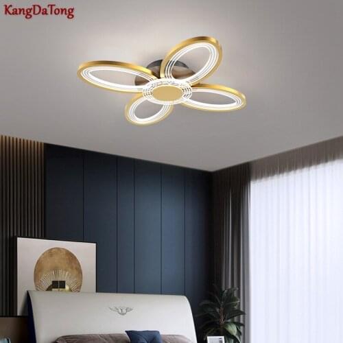Modern Gold Plated Led Golden Bedroom Ceiling Light Personality Porch Living Room Study Indoor Lighting Decoration Eye Lamp