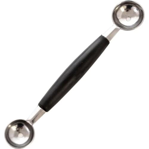 Stalinless Steel Doubleend Fruit Baller Scoop Ice Cream Ball Scoop DIY Assorted Cold Dishes Tool Watermelon Melon Cutter greater