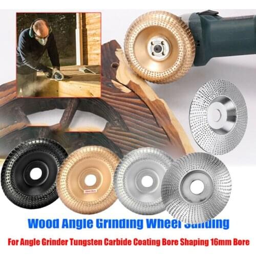 Dreamburgh Angle Grinder Disc Angle Grinder Wood Grinding Wheel Rotary Disc Sanding Carving Tool Woodworking Abrasive Disc Tool