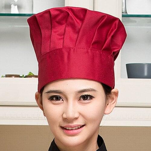 Chef Uniform Cook Cap Working Hotel The Chef Hat Western Restaurant Coffee Bar Waiter Hats Male Female