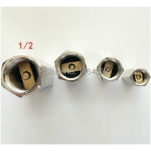 10pcs 1/8" BSPP Female Full Ports One Way Air Check Valve