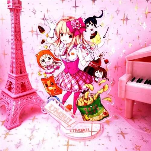 Anime Himouto! Umaru-chan Transparent Acrylic Stand Figure Desktop Decoration Collection Model Toy Cosplay Doll