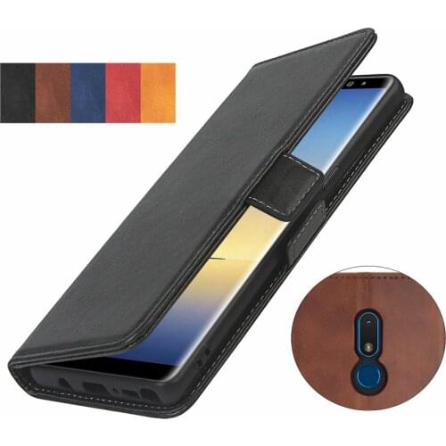 Pu leather Fitted Case for Nokia C3 card holder Wallet Cover Short-buckle Flip book holster protective phone bag case GG
