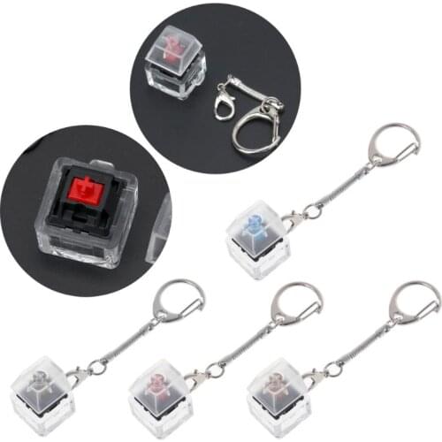 Cherry MX Switch Mechanical Switch Keychain For Keyboard Switches Tester Kit Without LED Light Toys Stress Relief Gifts R91A