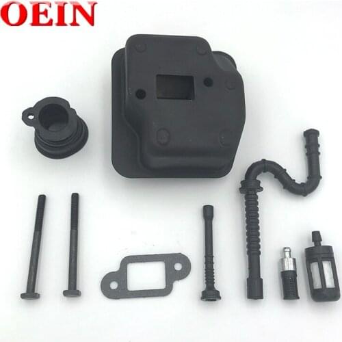 Muffler Fuel Oil Hose Filter Manifold Kit Fit STIHL MS250 MS230 MS210 021 023 025 Chainsaw Parts 11231413200 / 11231400606