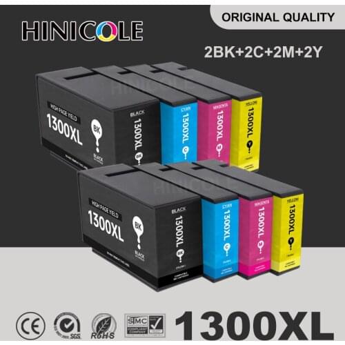 Hinicole Compatible ink cartridge For canon PGI1300 PGI-1300 Suit for Canon MAXIFY MB2030 MAXIFY MB2330 with full ink