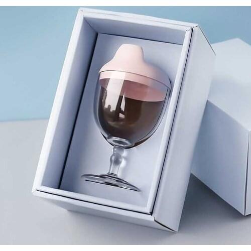 Cute Baby Bottle Goblet Infant Training Cups With Duckbill Mouth Kids Feeding Kawaii Cups Water Bottle Drinkware Milk Cup Gifts