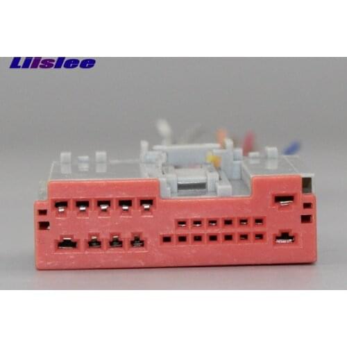 Liislee Plugs Into Factory Radio For Ford Freestyle Mustang Taurus Thunderbird Radio Wire Adapter Stereo Cable DIN To ISO