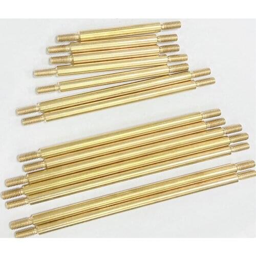Metal Rod Brass Chassis Lever Set for TRX6 G63 RC Car Upgrade Kits