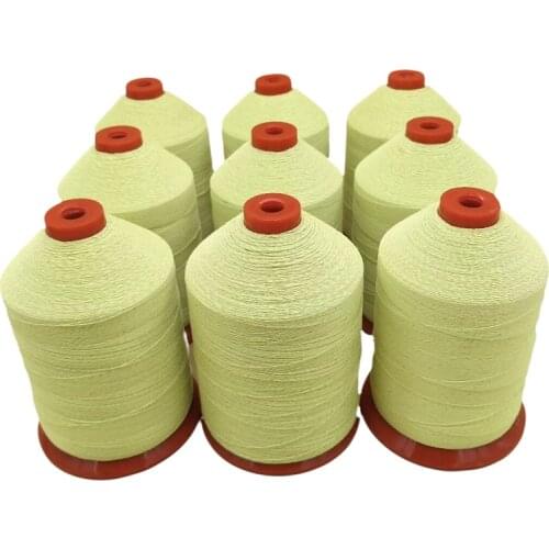 FL 10014 100gram 1500Meter Aramid Fiber Resistant Flame-Retardant Fireproof Wire High Temperature Thread Fiber Support Custom