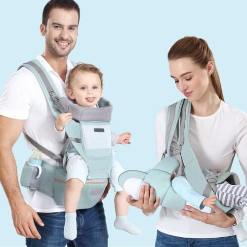 0-48 Month Ergonomic Baby Carrier Infant Newborn Hipseat Baby Kangaroo Sling Waist Stool Carrier Wrap Sling Hipseat Backpacks