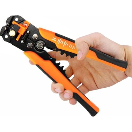 3 In 1 Self-Adjusting Cable Wire Stripper Cutter Crimper Crimping Stripping Multifunctional Automatic Electric Terminal Tool