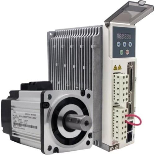 750w 80mm 2.39Nm 3000rpm AC Servo Motor&drive kit with 3m cable 20Bit 1 phase AC220V JMC 80JASM507230K-20B+JASD7502-20B