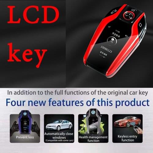 Stylish and exquisite appearance Upgraded car LCD key Comfortable feel For the original car with one-button start