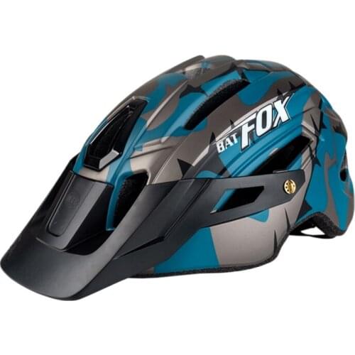 Batfox Bicycle Helmet Ultralight Cycling Helmet Casco Integrally-molded Bike Helmet Road Mountain MTB Helmet Safety Helmet