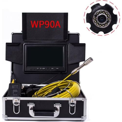 WP90A 9 Inch LCD Screen Snake Camera Video Inspection Camera Industrial Endoscope Digital Borescope Camera Waterproof