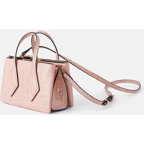 Womens Designer Luxury Handbag 2020 Fashion New High quality PU Leather Women Handbags Crocodile pattern Shoulder Messenger Bag