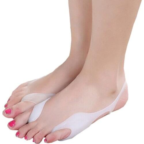 1 Pair Foot Care Bunion Corrector For Big Bone Toe Hallux Valgus Silicone Toe Separator Orthopedic Pedicure Tools