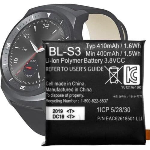 BL-S3 Battery For LG Watch Urbane W150 LG-W150 Battery Replacement Repair Part