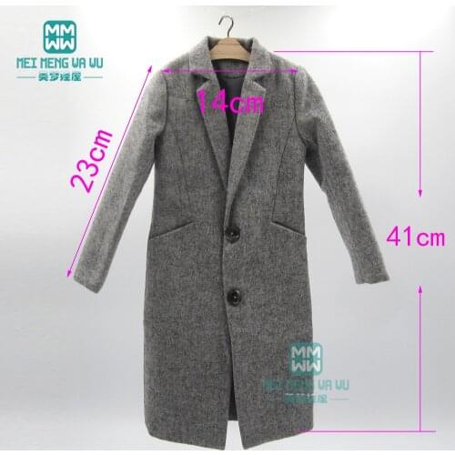 BJD accessories Fashionable coat turtleneck sweater, casual trousers for BJD uncle doll clothes