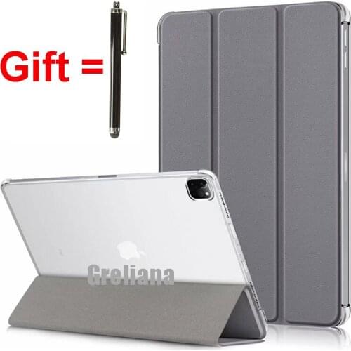 For Apple ipad pro 12.9 2020 Case Auto Sleep /Wake Up Flip Litchi PU Leather Cover A2069 A2232 Smart Stand Holder Folio Case