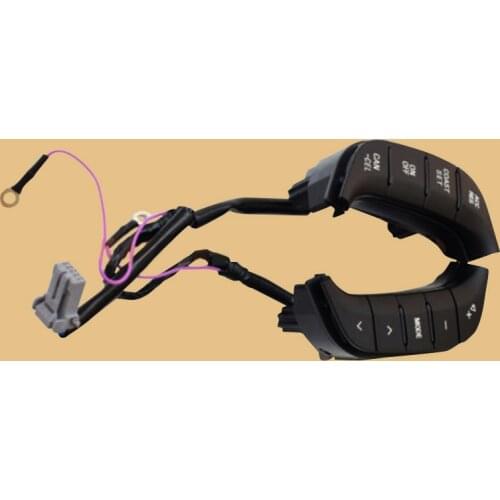 DWCX Car Black Plastic Steering Wheel Cruise Control Switch 8602A045 Fit for Mitsubishi Montero Pajero IV V93 V97