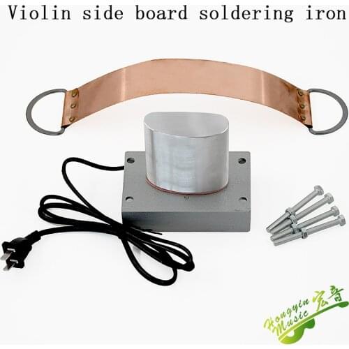 Violin making tool ironing curved side board soldering iron tool violin case making professional soldering iron copper strap