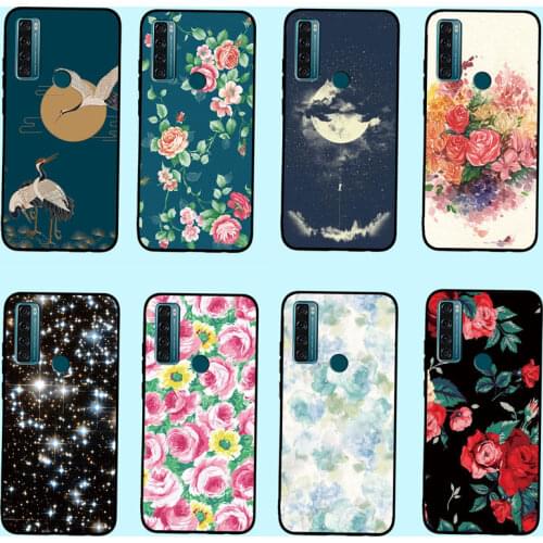 For Tecno Spark 5 Case Tecno Spark 5 Pro Soft TPU Phone Case For Tecno Camon 15 Air Silicone Back Cover For Tecno Camon 15 Shell