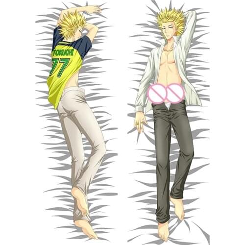 Wannautsu pillow cover hot manga One Outs characters cool boy Toa Tokuchi body Pillowcase