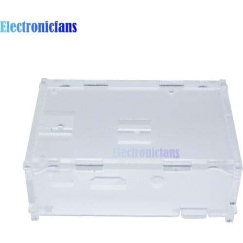 New Transparent Clear Acrylic Case Shell Enclosure Computer Box Kit for Raspberry Pi
