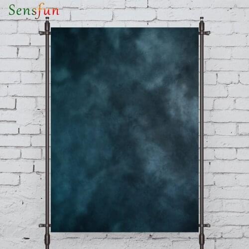 LEVOO Vinyl Photo Backdrop White Clouds Blue Sky Climate Air Background Photobooth Photo Studio Shoot Prop