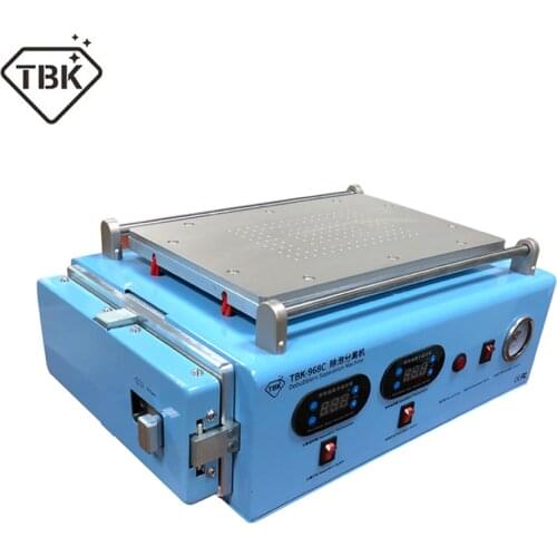 TBK-968C Built-in Compressor Vacuum Pump Bubble Separator LCD Screen OCA Autoclave Bubble Remove Machine For ipad Curved Screen
