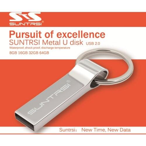 Suntrsi USB Flash Drive 64 32 16g 8G pendrive 128G Pen drive waterproof u-disk 2.0 memoria usb stick gift for PC