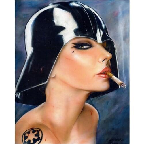 High quality Oil painting Canvas Reproductions Lord Invade-Her by Brian M.Viveros Painting hand painted