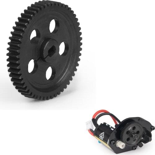 1:24 Model RC Car Axial SCX24 Gearbox Metal Gear 55T 0.3 Modulus Reinforced Steel Gear