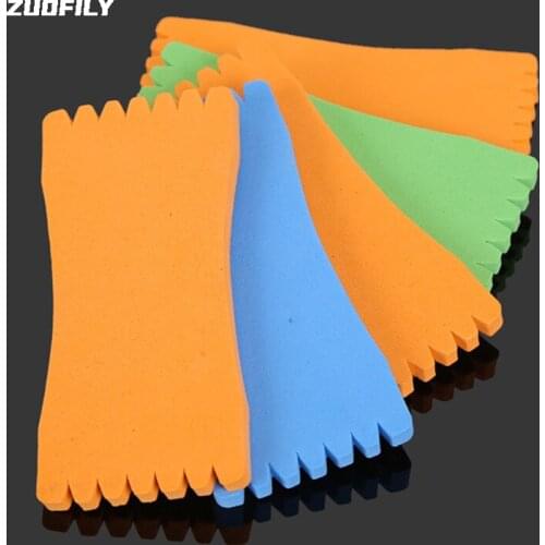 10PCS 5*12cm EVA Foam Fishing Line Plate Fishing Winding Line Storage Board Lure Wire Holders Fishing Tackle Tools and Accessory