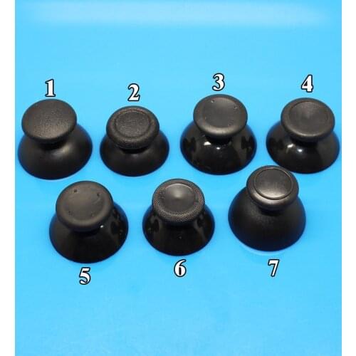 1000pcs Black Analogue Stick Controller Joystick Cap Mushroom Head Rocker Grip Cover for PS3/PS4/XBOX/xbox360 slim ONE FOR WII